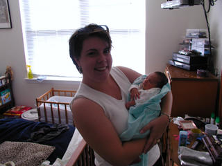 Nathaniel and Auntie Sarah.